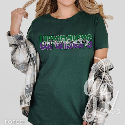 WCES Split Color (Tees+Sweatshirts)