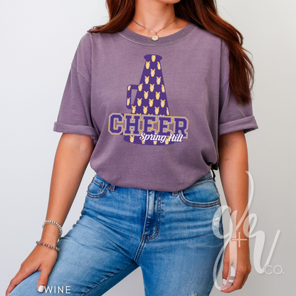 Bronco Cheer Megaphone (Tees+Sweatshirts)