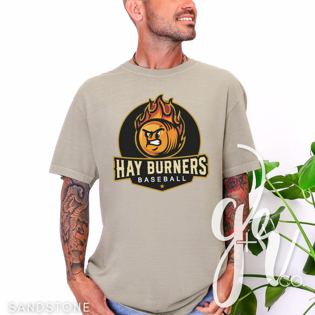 Hay Burners Logo Tee (Tees+Sweatshirts)