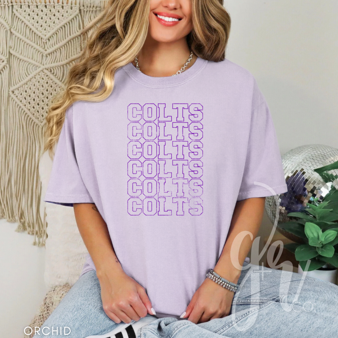 SH Varsity Mascots - Colts or Broncos (Tees+Sweatshirts)