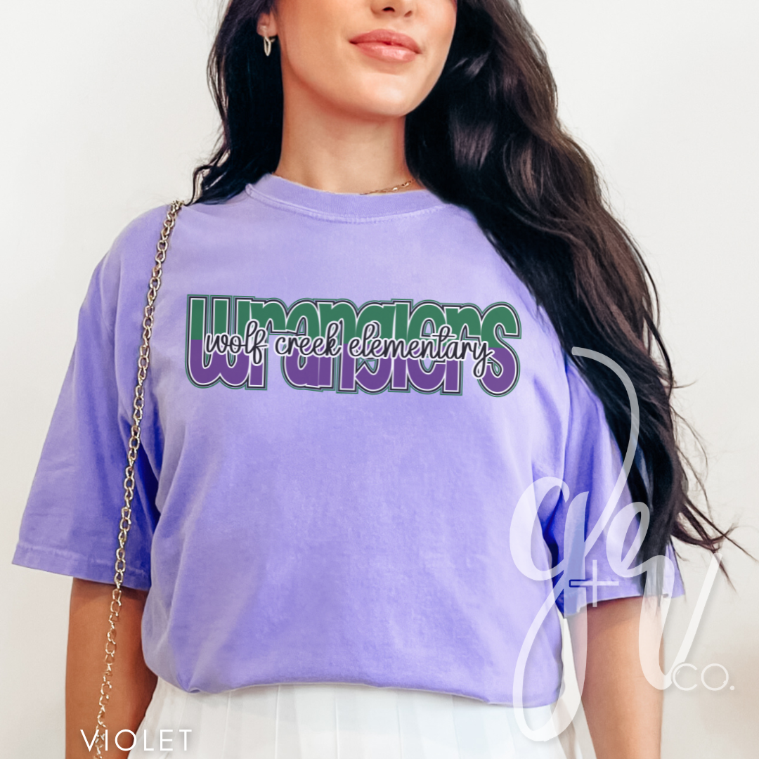 WCES Split Color (Tees+Sweatshirts)