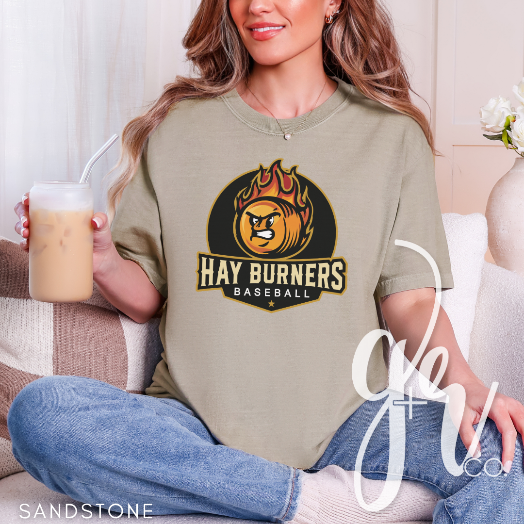 Hay Burners Logo Tee (Tees+Sweatshirts)