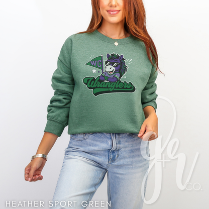 WCES Varsity Mascot (Tees+Sweatshirts)