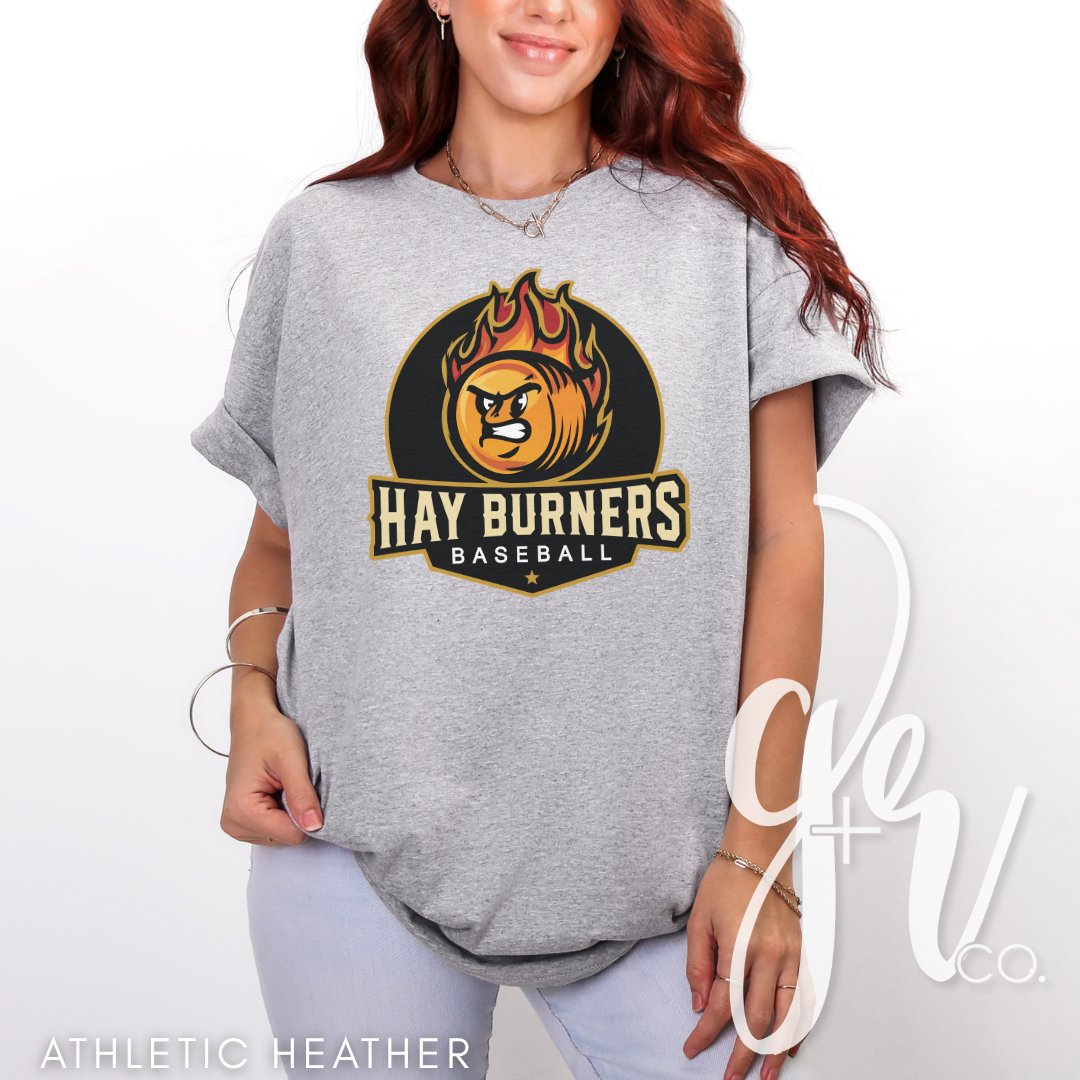 Hay Burners Logo Tee (Tees+Sweatshirts)
