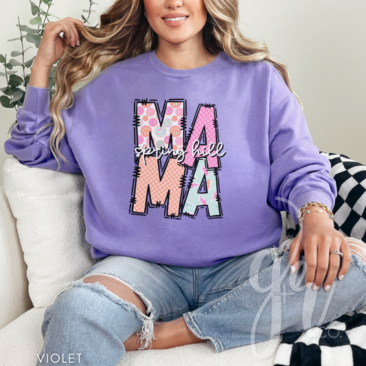 Retro Summer SH Mama (Tees+Sweatshirts)