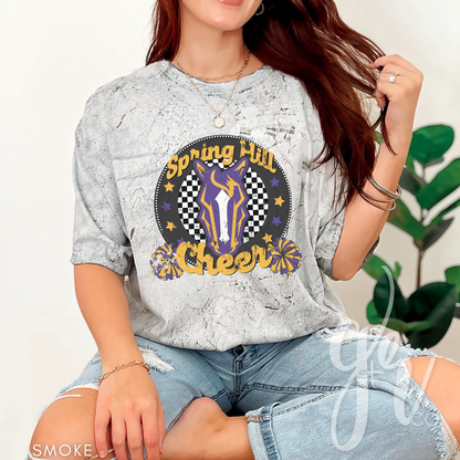 Bronco Cheer Badge (Tees+Sweatshirts)