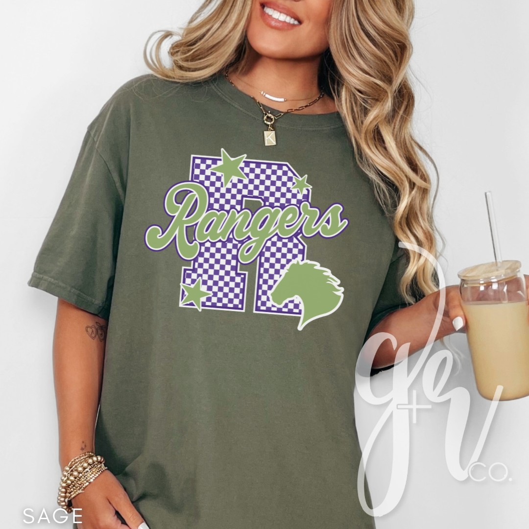 Ranger Star Varsity (Tees+Sweatshirts)
