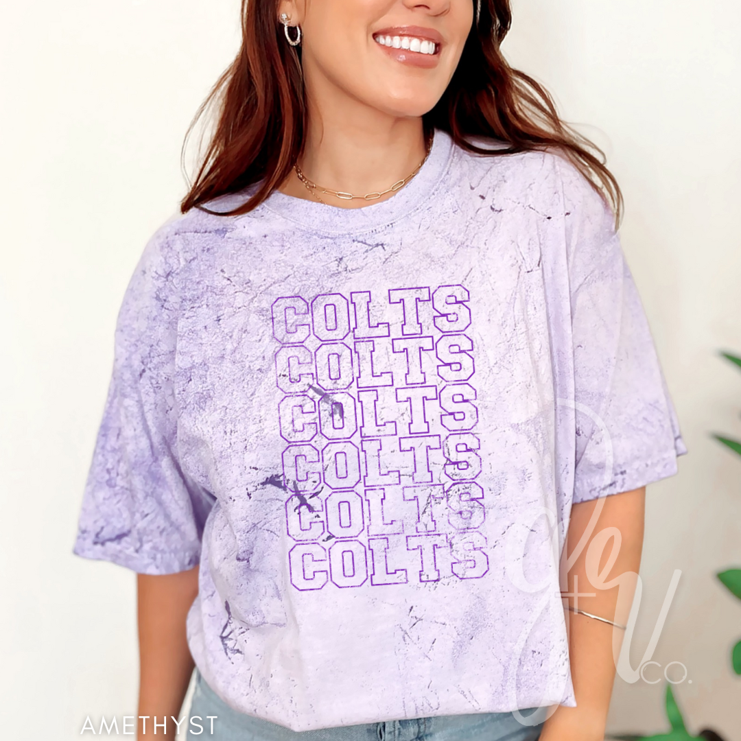 SH Varsity Mascots - Colts or Broncos (Tees+Sweatshirts)