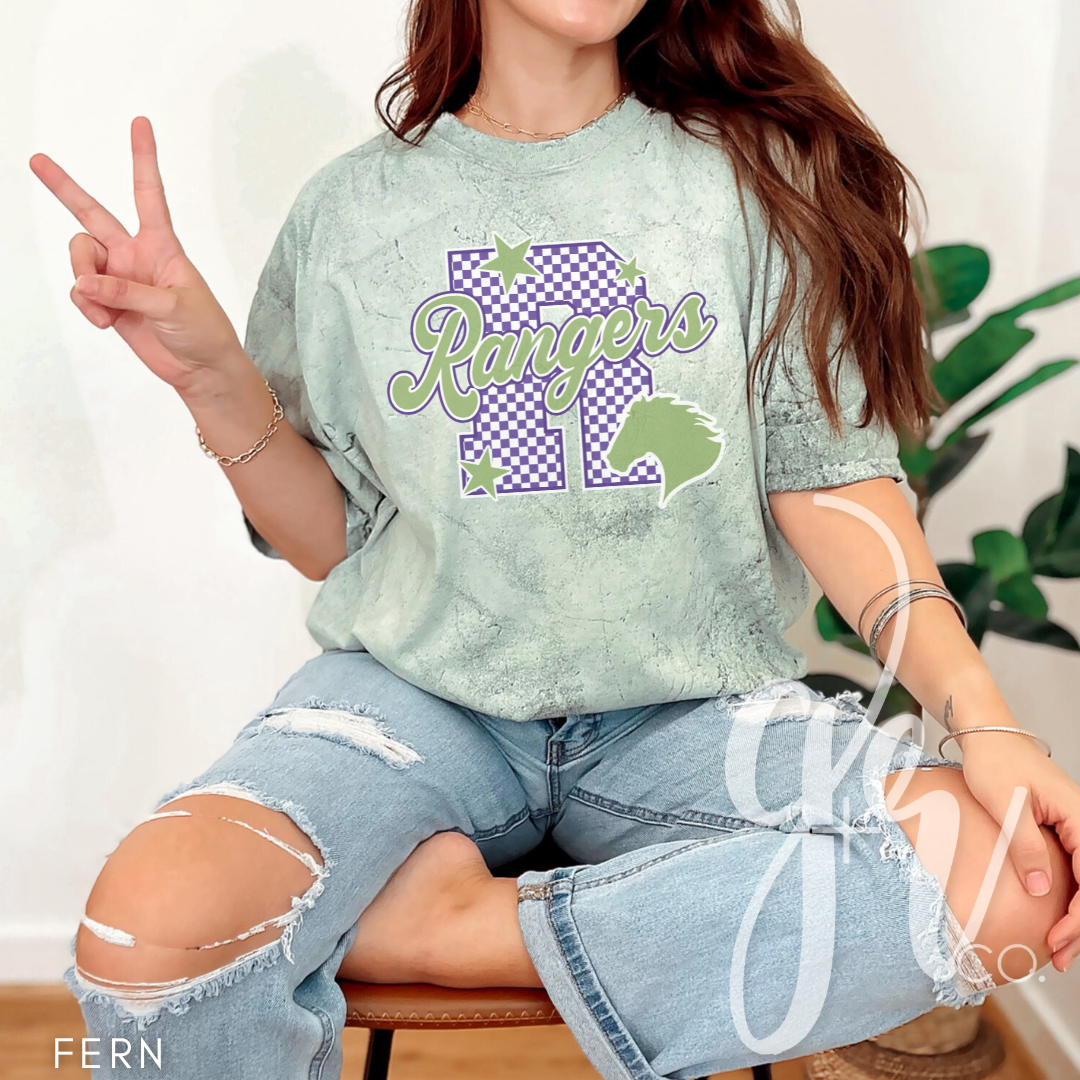 Ranger Star Varsity (Tees+Sweatshirts)