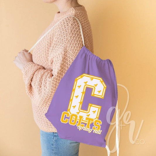 Colts Drawstring Bag