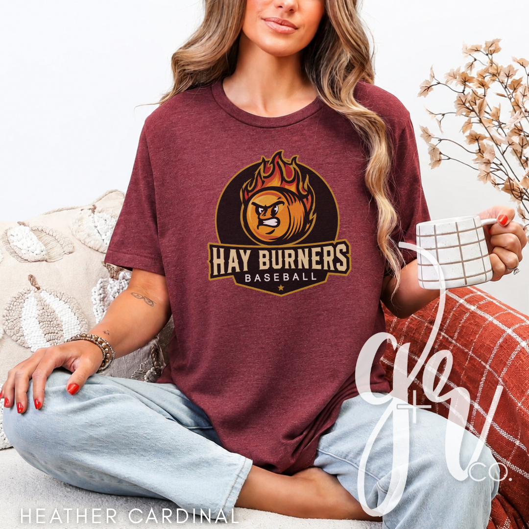 Hay Burners Logo Tee (Tees+Sweatshirts)