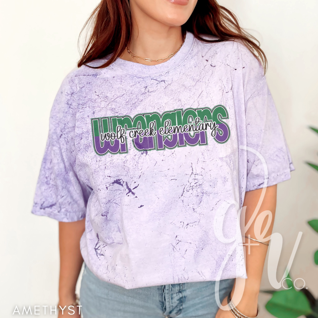 WCES Split Color (Tees+Sweatshirts)