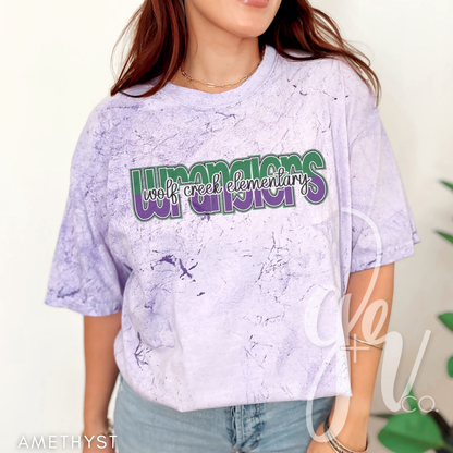 WCES Split Color (Tees+Sweatshirts)