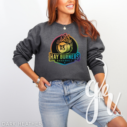 Hay Burners Rainbow Logo Tee (Tees+Sweatshirts)