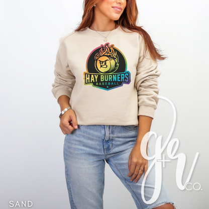 Hay Burners Rainbow Logo Tee (Tees+Sweatshirts)