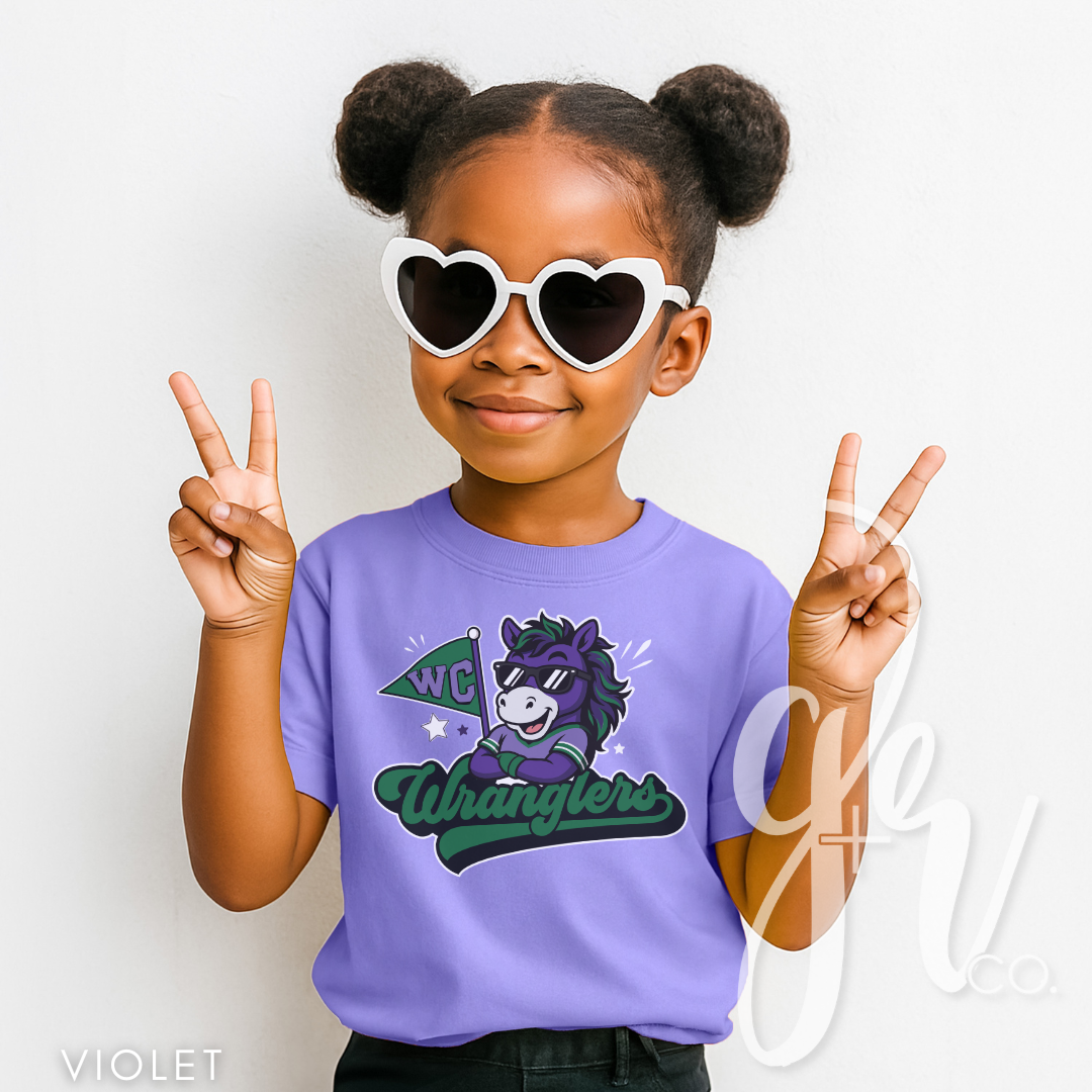 WCES Varsity Mascot (Tees+Sweatshirts)