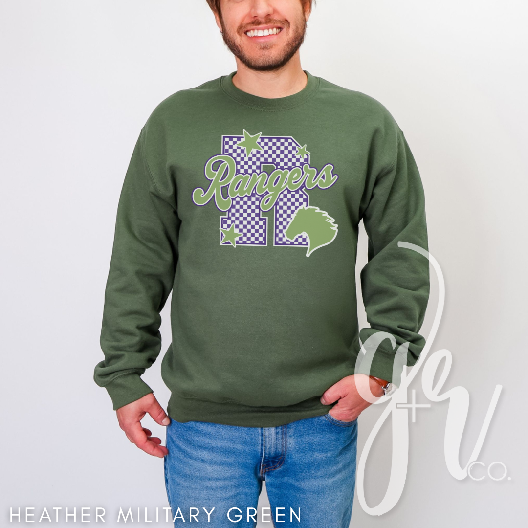 Ranger Star Varsity (Tees+Sweatshirts)
