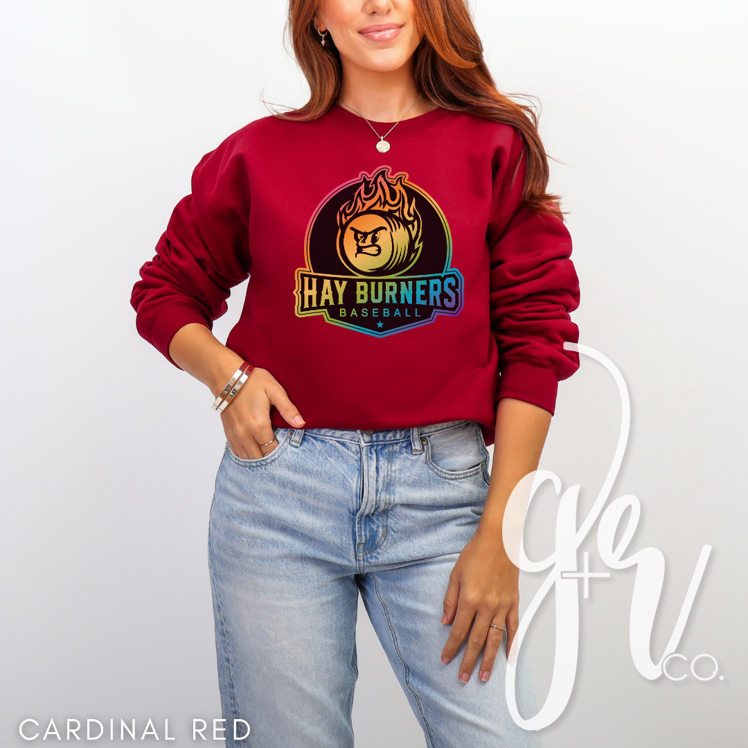 Hay Burners Rainbow Logo Tee (Tees+Sweatshirts)