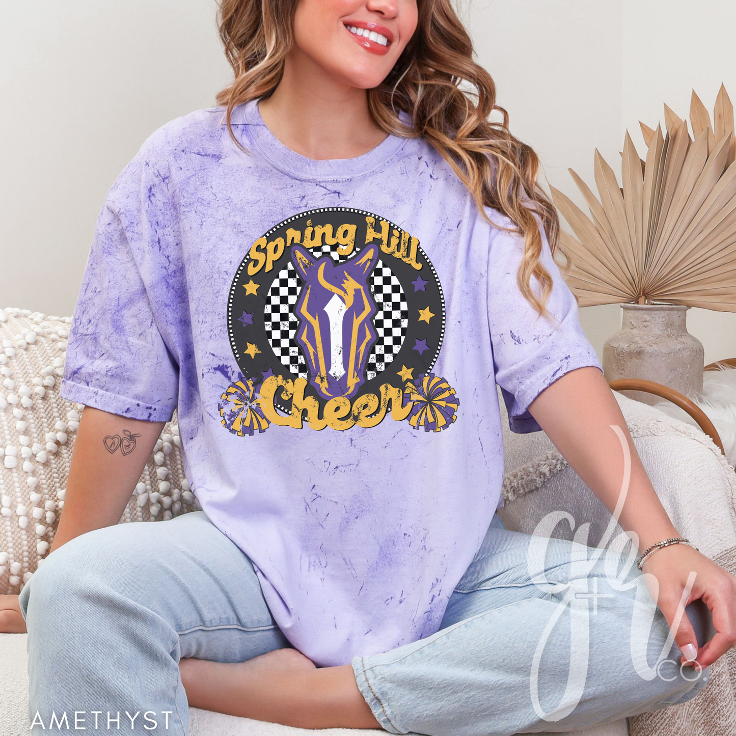 Bronco Cheer Badge (Tees+Sweatshirts)
