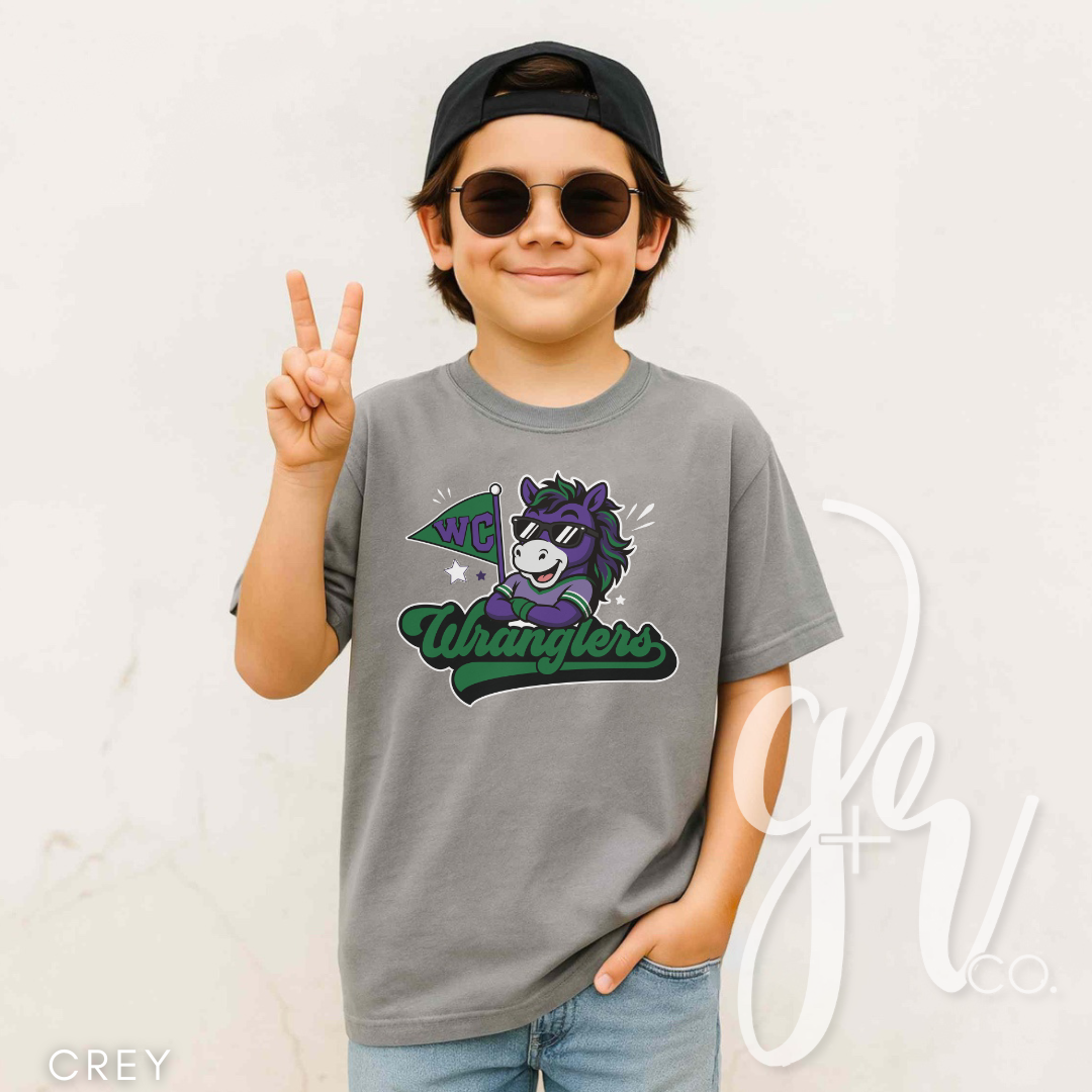 WCES Varsity Mascot (Tees+Sweatshirts)