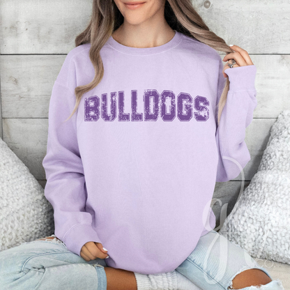 Sample School Spirit Distressed Mascots