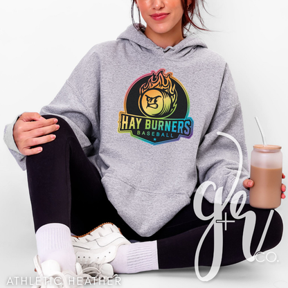 Hay Burners Rainbow Logo Tee (Tees+Sweatshirts)