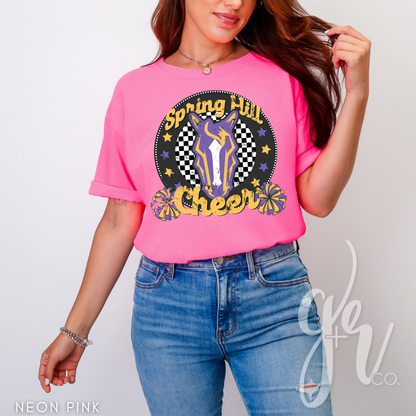 Bronco Cheer Badge (Tees+Sweatshirts)