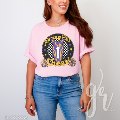 Bronco Cheer Badge (Tees+Sweatshirts)