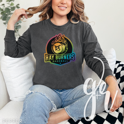 Hay Burners Rainbow Logo Tee (Tees+Sweatshirts)