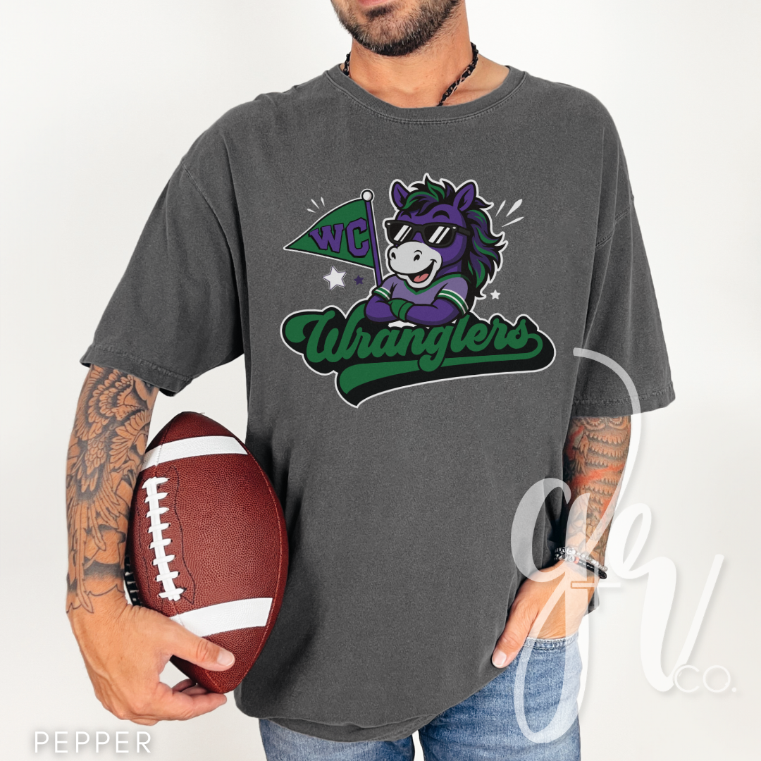 WCES Varsity Mascot (Tees+Sweatshirts)