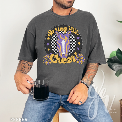 Bronco Cheer Badge (Tees+Sweatshirts)