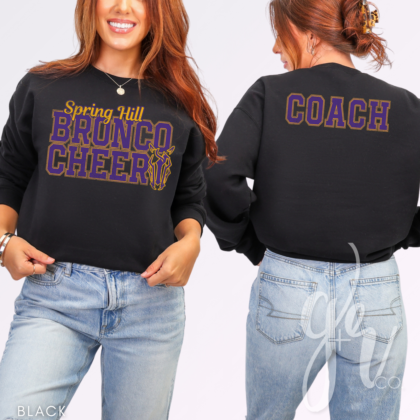 Bronco Cheer Varsity (Tees+Sweatshirts)