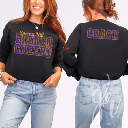 Bronco Cheer Varsity (Tees+Sweatshirts)