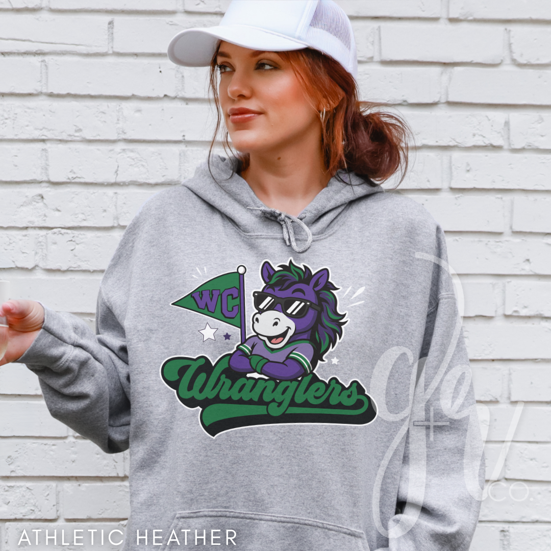 WCES Varsity Mascot (Tees+Sweatshirts)