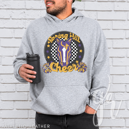 Bronco Cheer Badge (Tees+Sweatshirts)