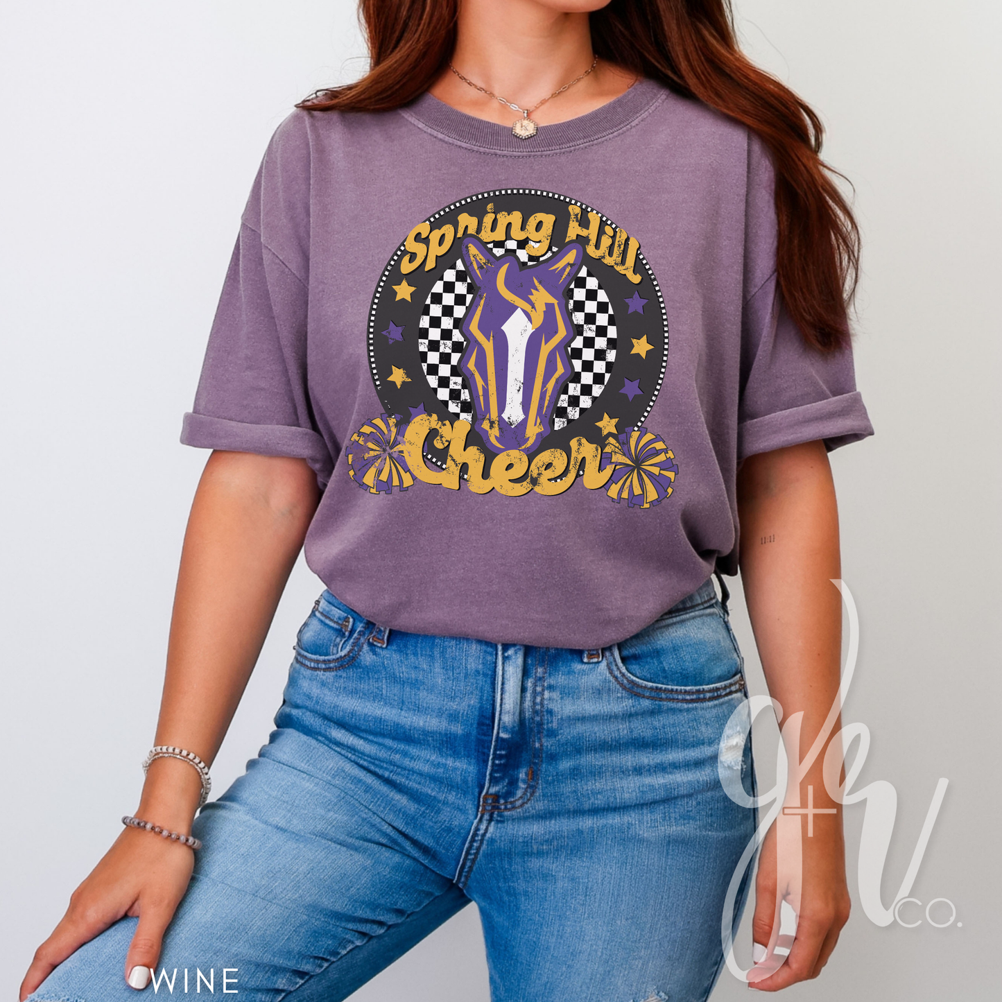 Bronco Cheer Badge (Tees+Sweatshirts)