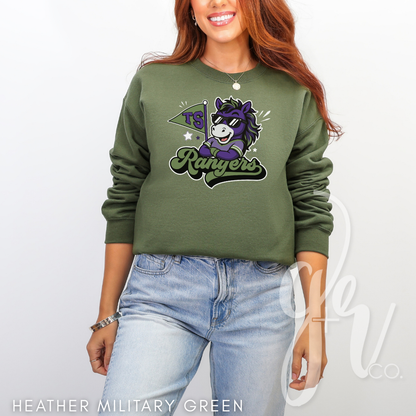Rangers Varsity Mascot (Tees+Sweatshirts)