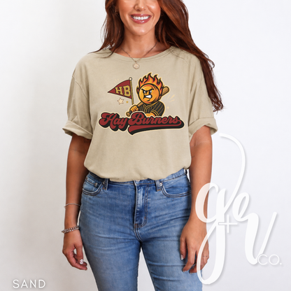 Hay Burners Varsity Mascot (Tees+Sweatshirts)