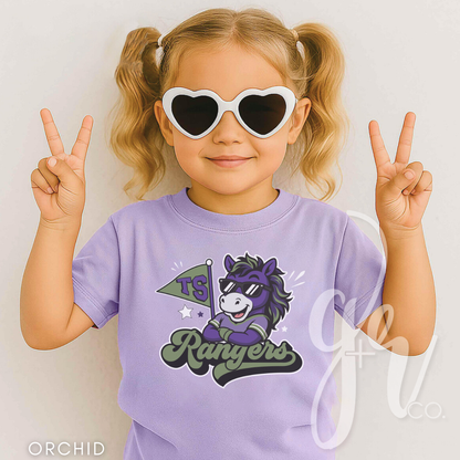 Rangers Varsity Mascot (Tees+Sweatshirts)