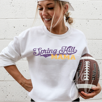 Custom Name Baseball Script (Tees+Sweatshirts)