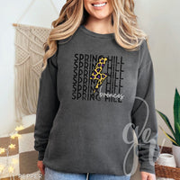 Leopard Bolt Broncos (Tees+Sweatshirts)