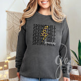 Leopard Bolt Broncos (Tees+Sweatshirts)