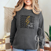 Leopard Bolt Colts (Tees+Sweatshirts)