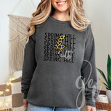 Leopard Bolt Colts (Tees+Sweatshirts)