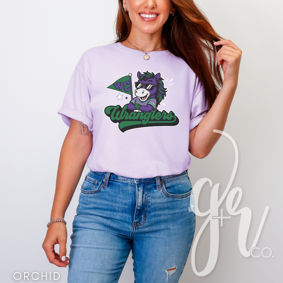 WCES Varsity Mascot (Tees+Sweatshirts)