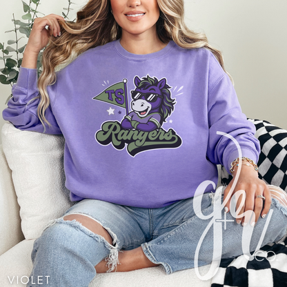 Rangers Varsity Mascot (Tees+Sweatshirts)