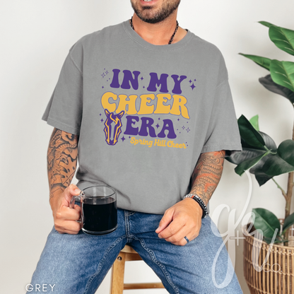 In My Bronco Cheer Era (Tees+Sweatshirts)