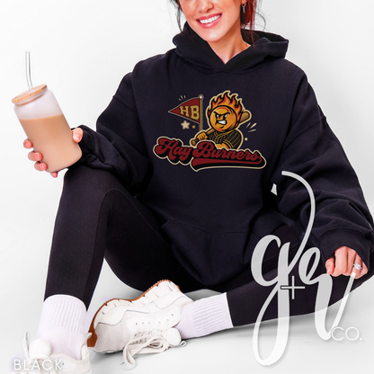 Hay Burners Varsity Mascot (Tees+Sweatshirts)