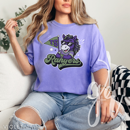 Rangers Varsity Mascot (Tees+Sweatshirts)