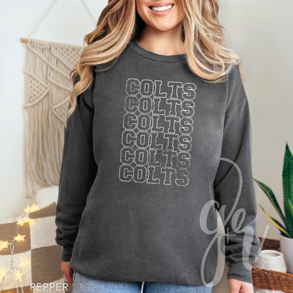 SH Varsity Mascots - Colts or Broncos (Tees+Sweatshirts)